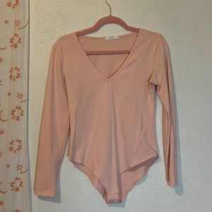 Pink Long Sleeve Bodysuit